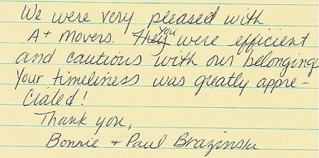 Bonnie & Paul Brazinsla